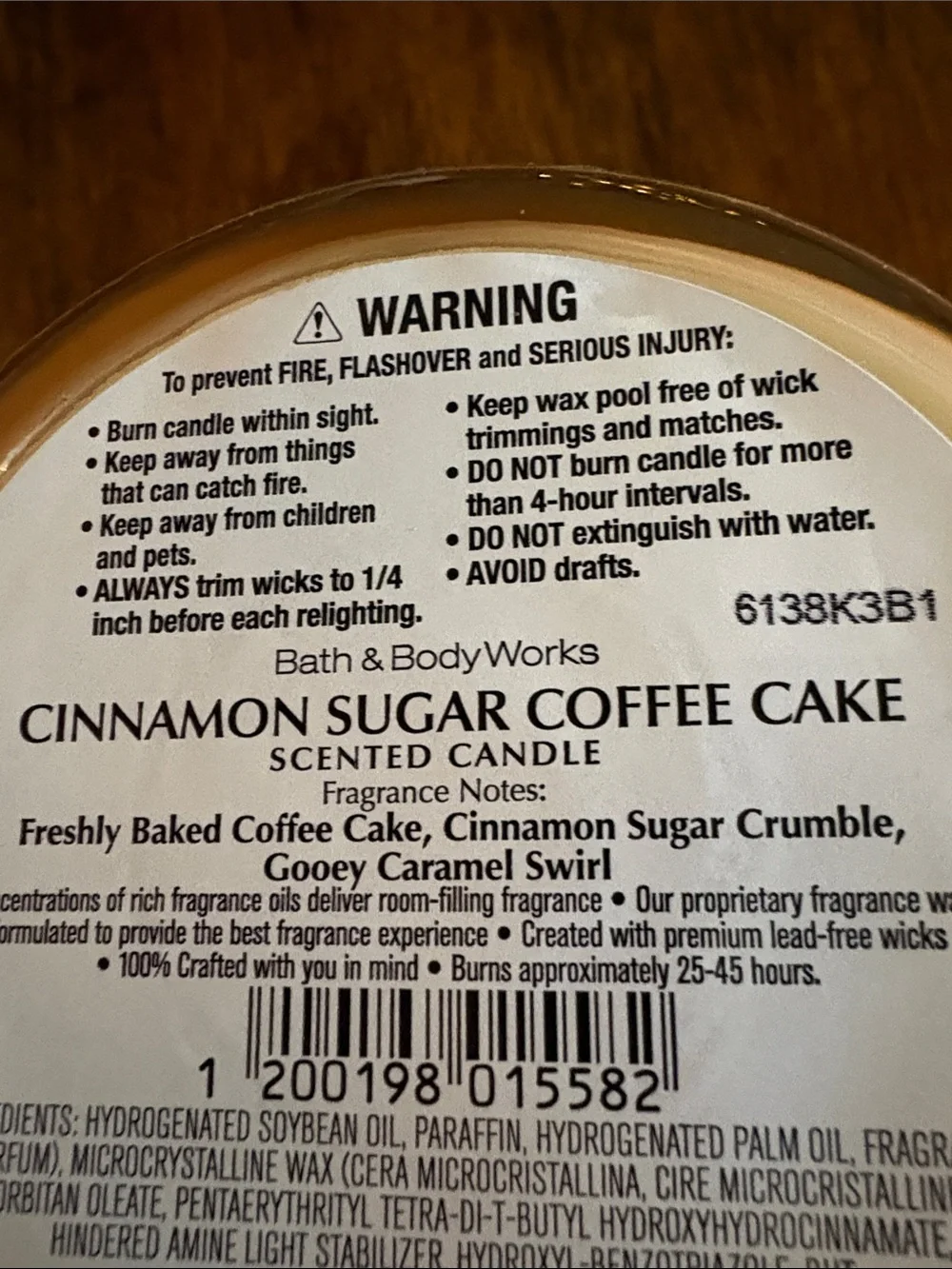 Bath & Body Works nwt “cinnamon